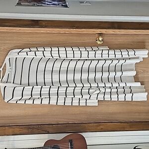 Grace & Lace Lightweight Striped Duster